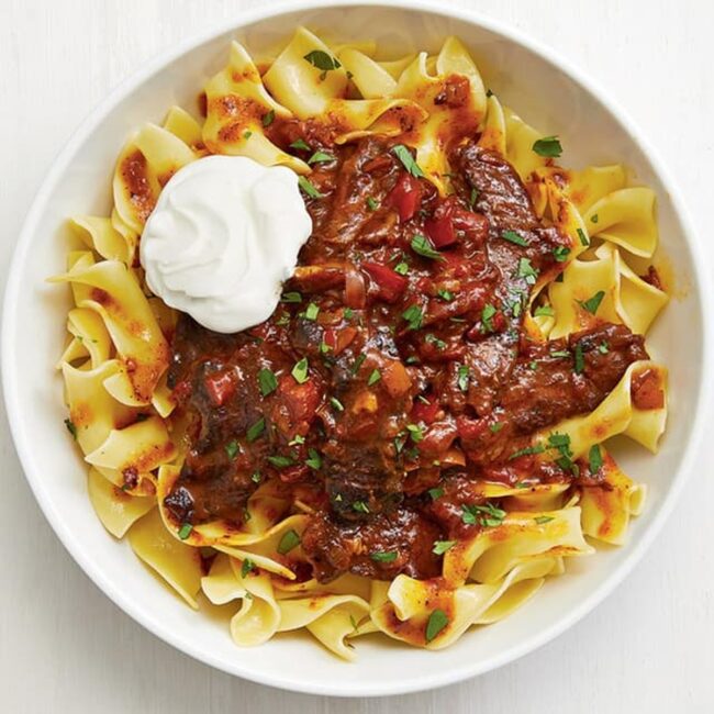 Egg Noodle Goulash
