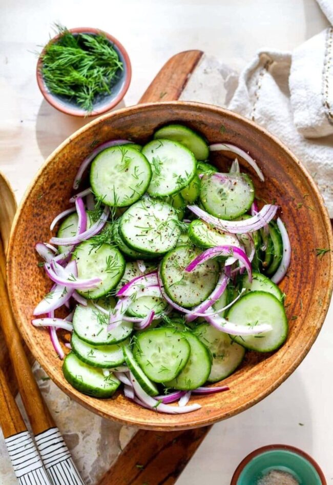 Refreshing Cucumber Salad