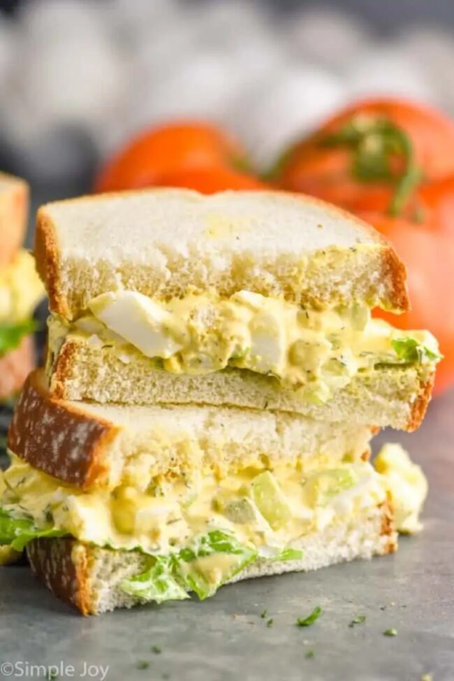 Creamy Egg Salad Sandwich