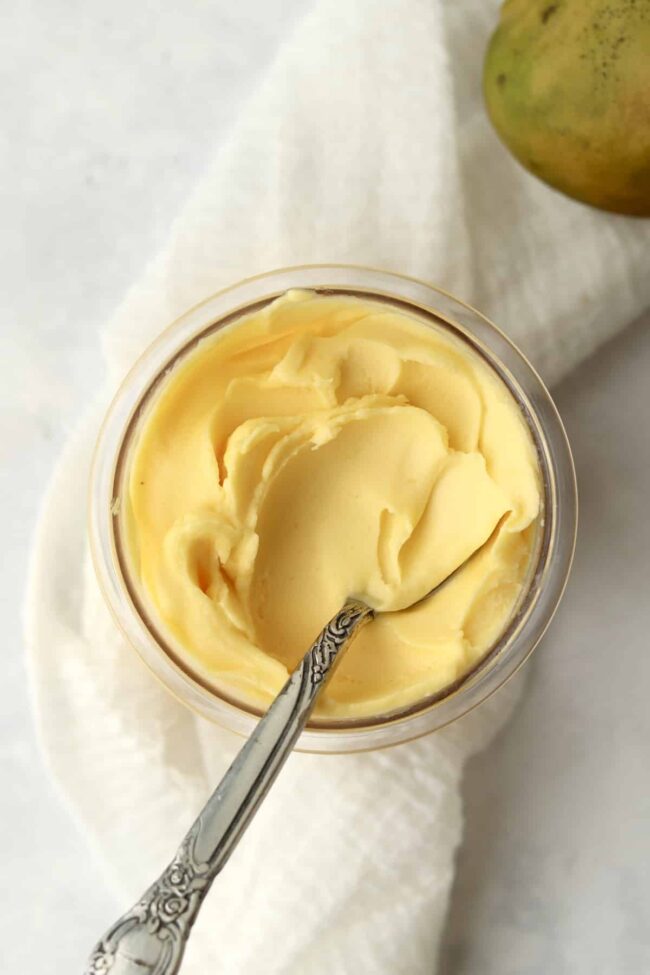 Mango Coconut Sorbet