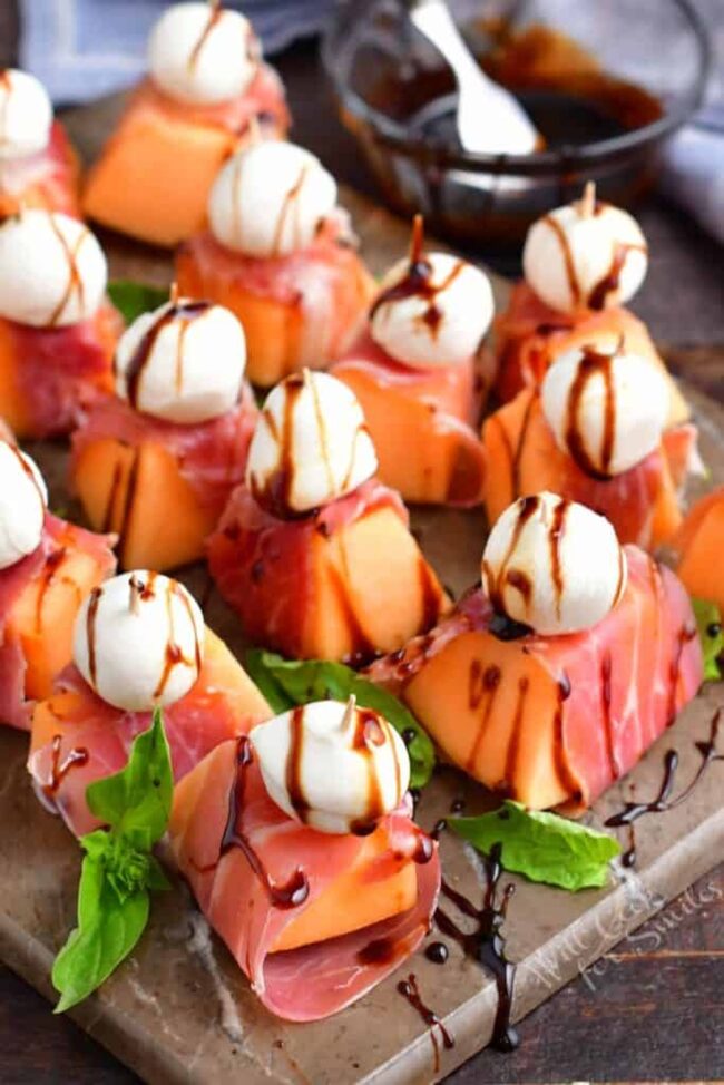 P rosciutto-Wrapped Melon