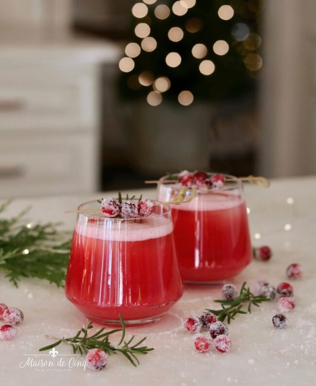Cranberry Whiskey Sour