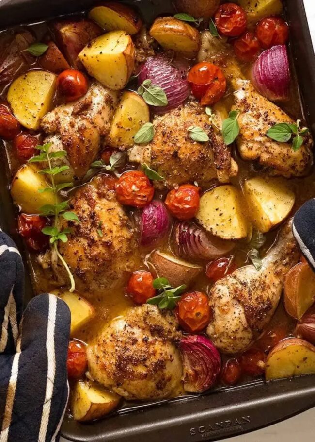Mediterranean Baked Chicken