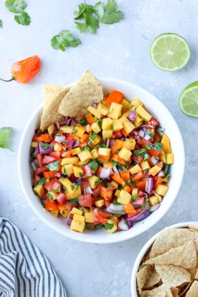 Habanero Mango Salsa