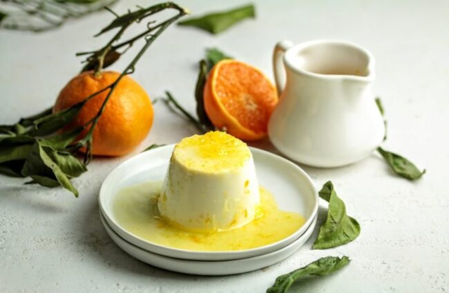 Orange Panna Cotta