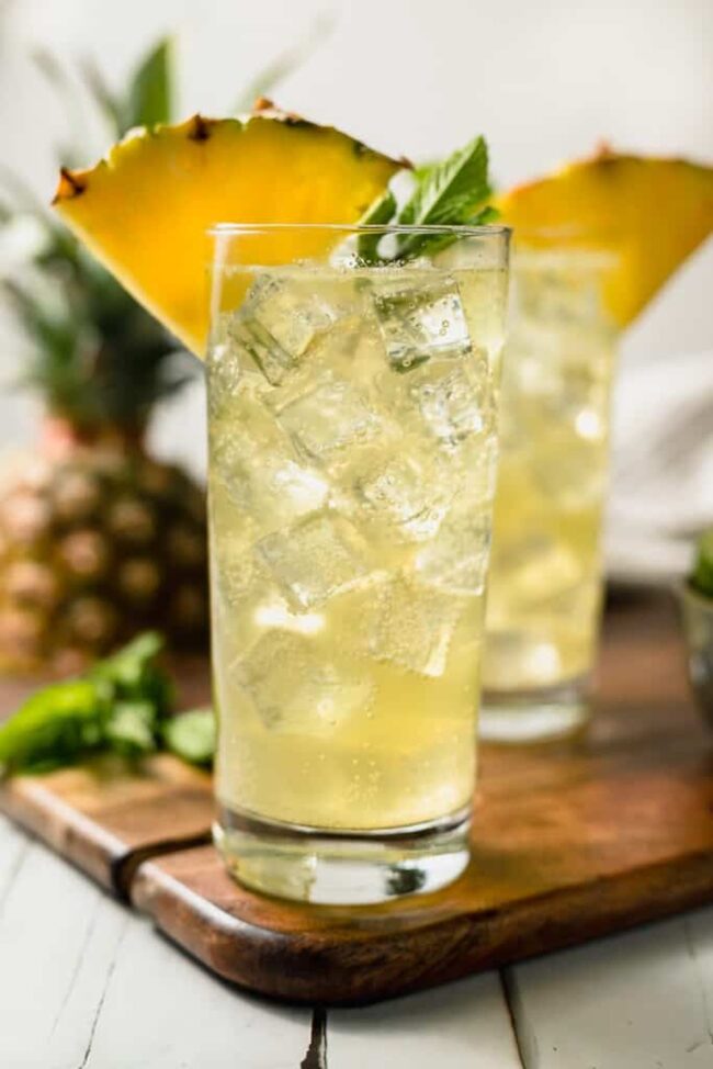 Pineapple Mojito Mocktail