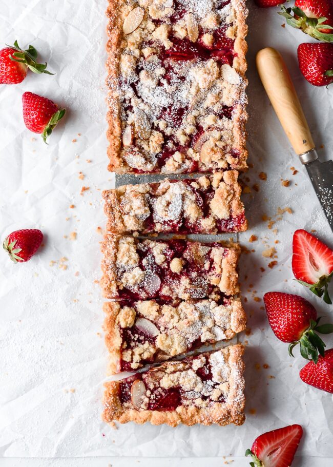 Strawberry Almond Tart