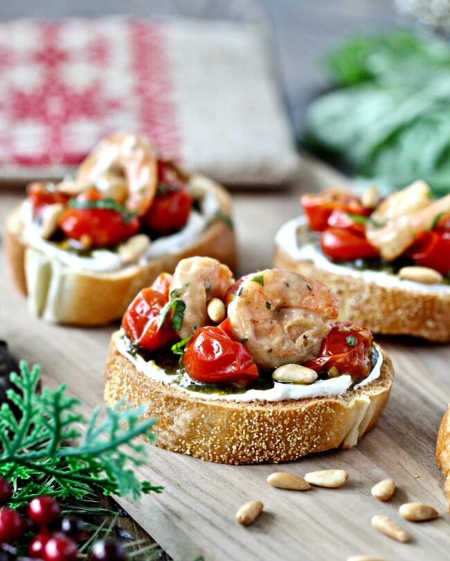 Shrimp Bruschetta