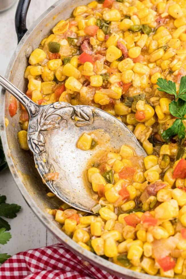 Cajun Corn Maque Choux