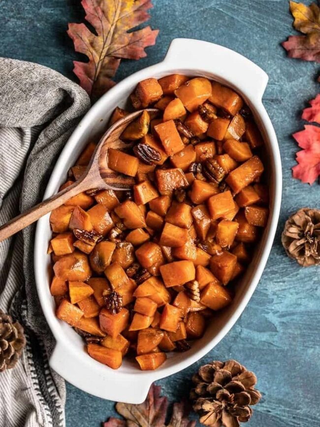 Maple Roasted Sweet Potatoes