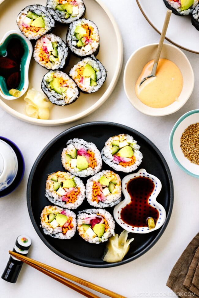 Vegetable Sushi Rolls