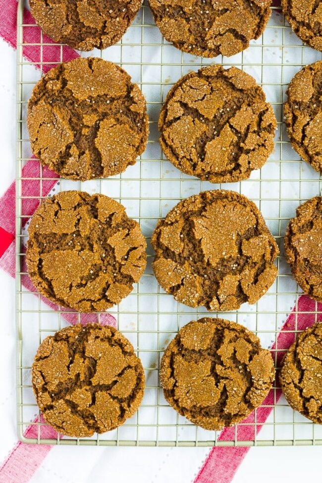 Molasses Ginger Cookies