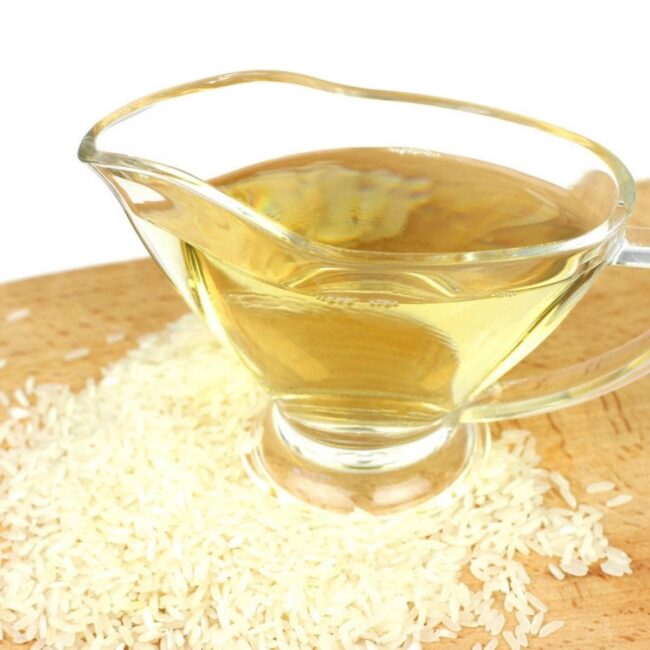 Rice Vinegar and Sugar
