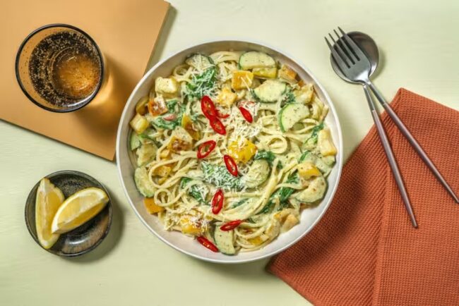 Zucchini Noodles with Pesto