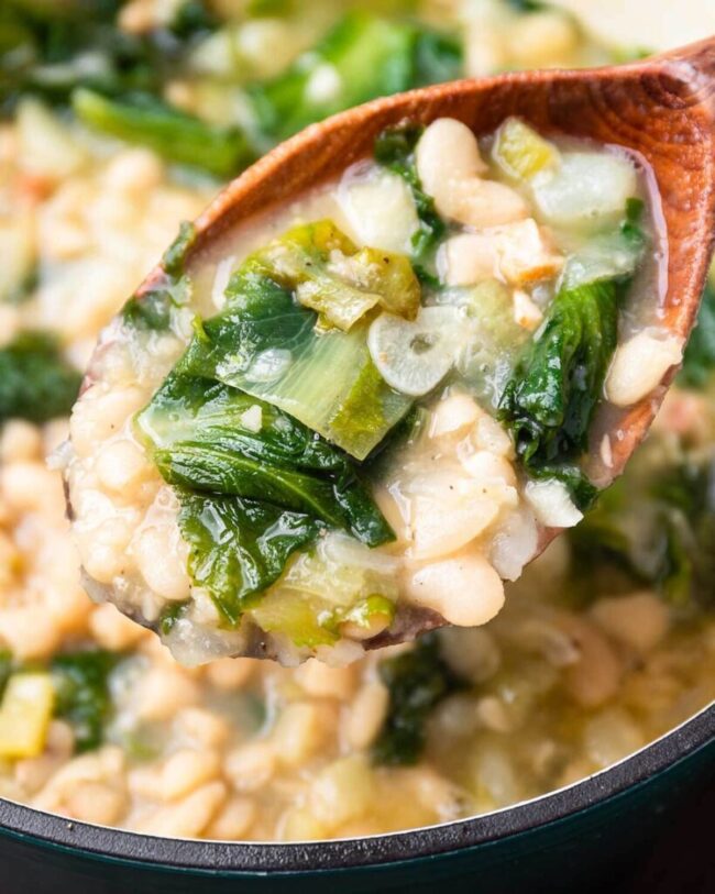 Escarole and White Bean Soup