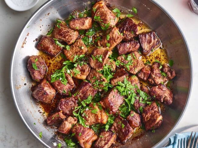 Garlic Butter Steak Bites
