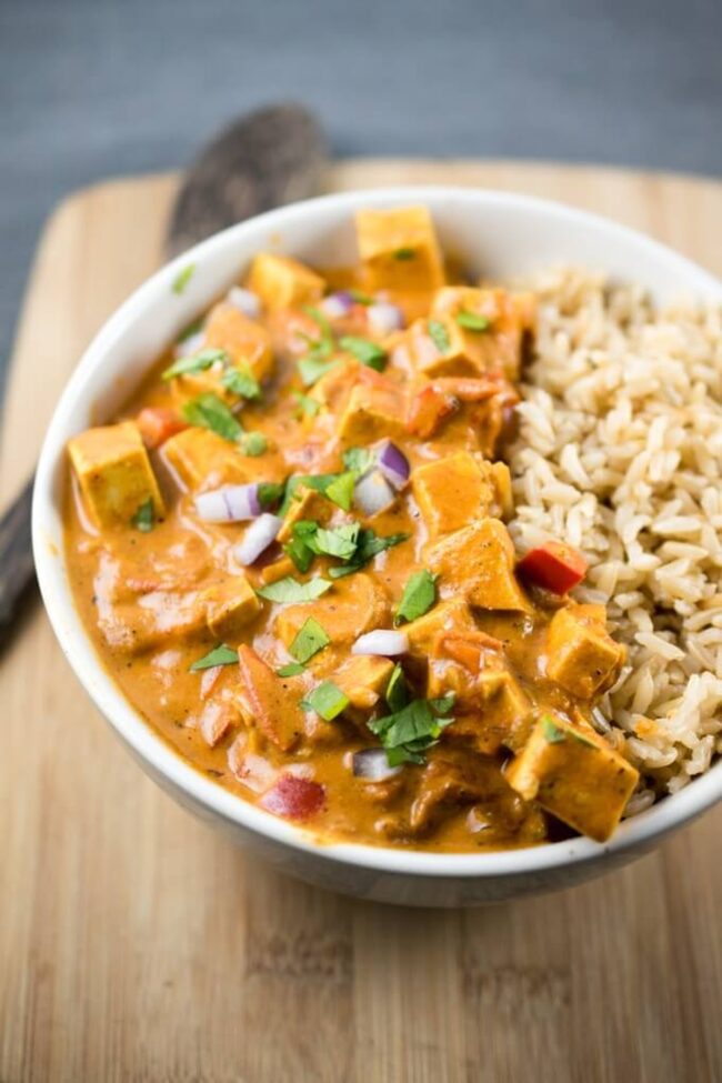 Crockpot Tofu Tikka Masala