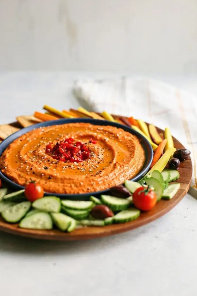 Bell Pepper Hummus