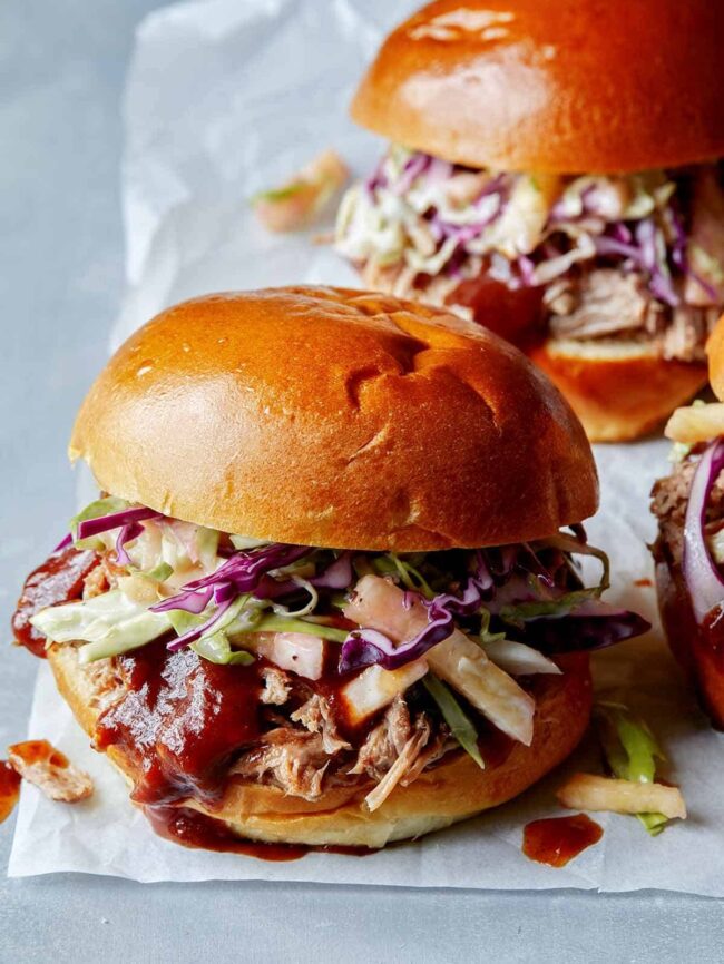 BBQ Pulled Pork Sandwiches
