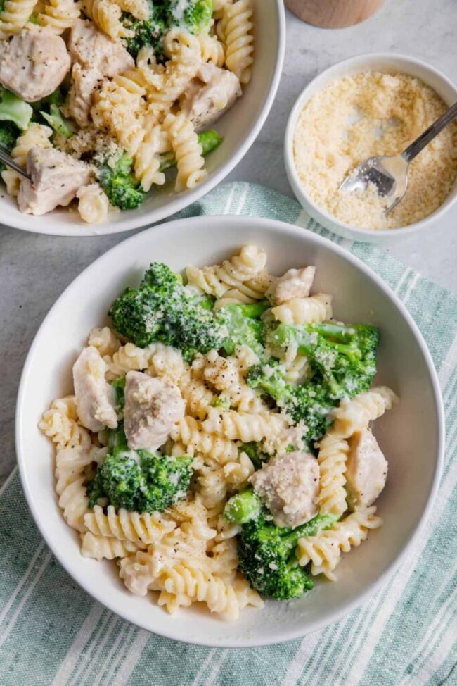 Broccoli Alfredo Pasta