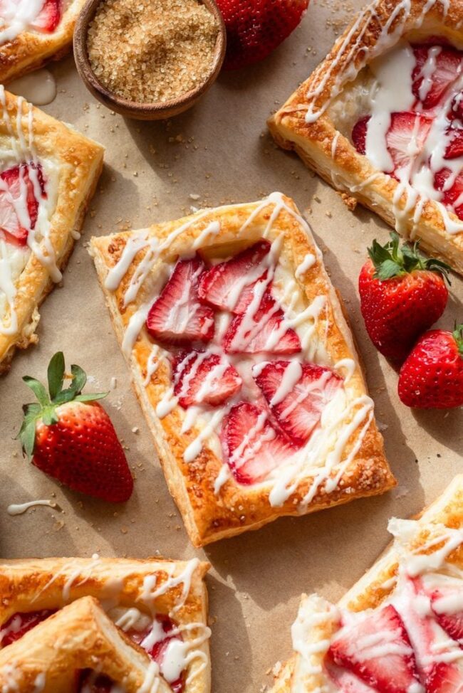 Strawberry Cream Cheese Tart
