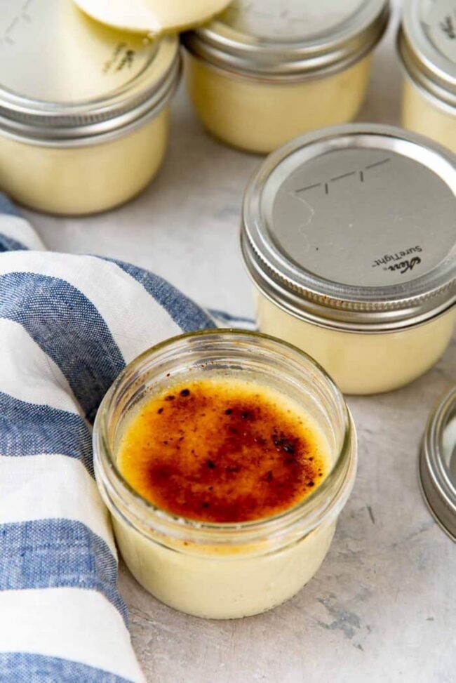 Sous Vide Creme Brulee