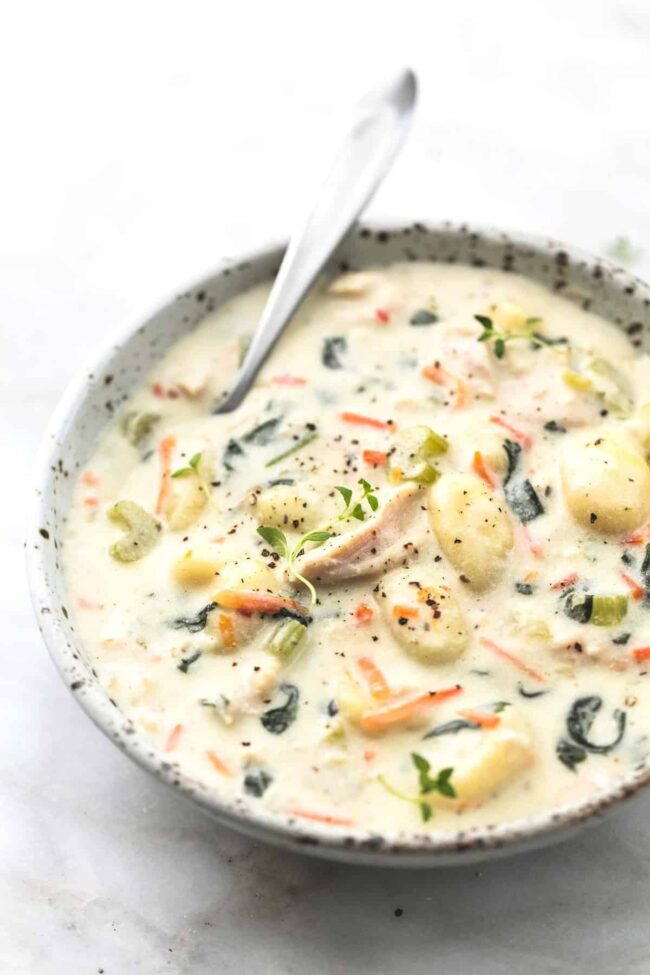 Chicken and Gnocchi Soup