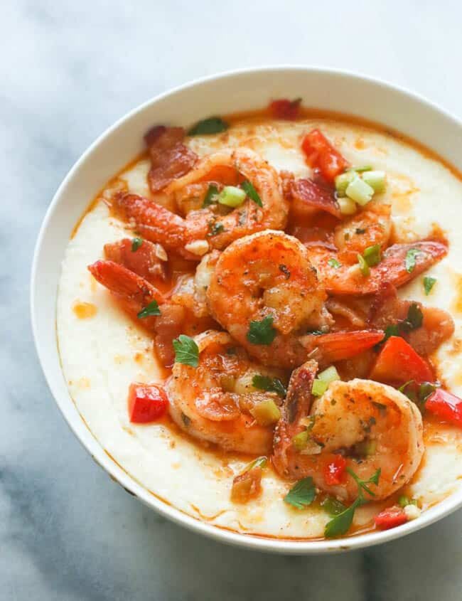 Cajun Shrimp and Grits