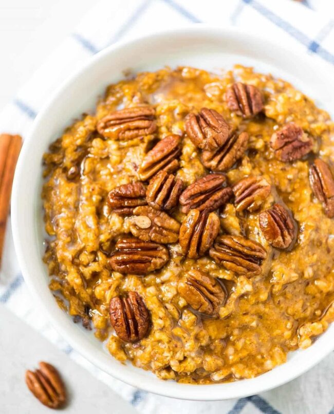 Pumpkin Spice Oatmeal