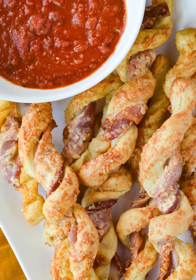 Bacon-Wrapped Breadsticks