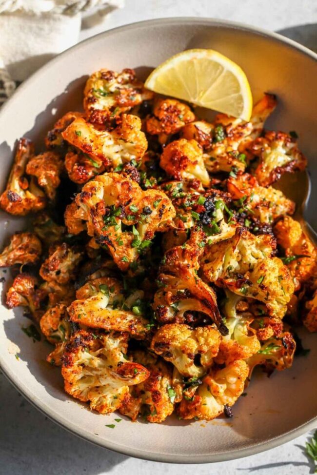 Parmesan Roasted Cauliflower