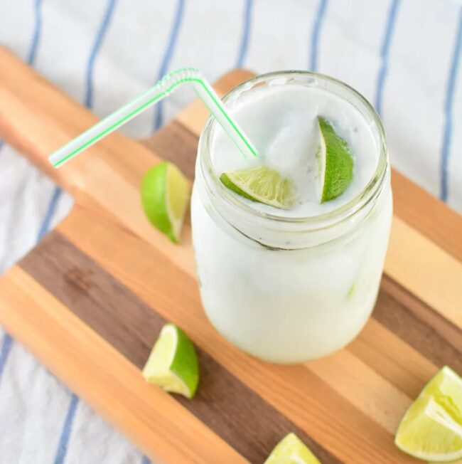 Coconut Gin Fizz