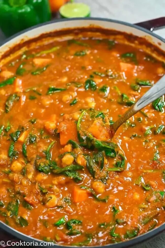 Moroccan Chickpea Soup