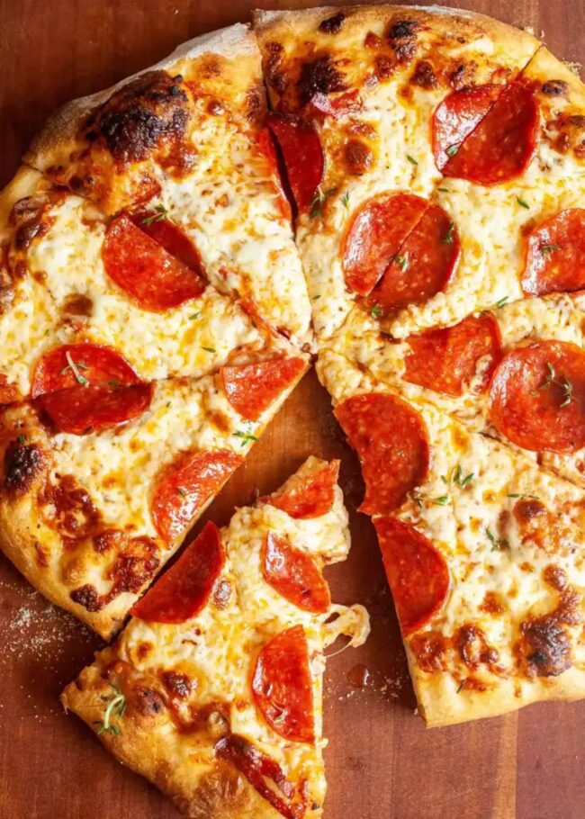Homemade Pizza Slices