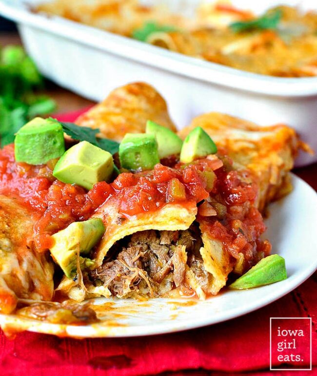 Beef Enchiladas