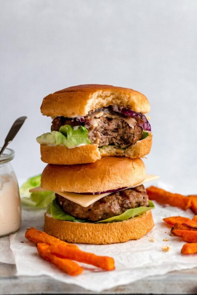 BBQ Turkey Burgers