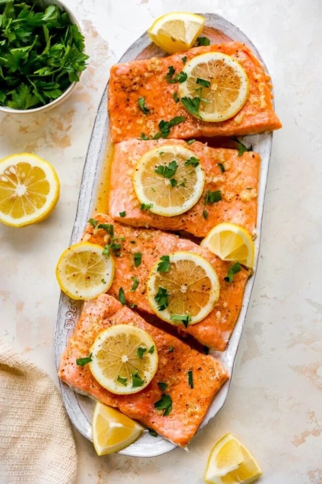 Lemon Garlic Salmon