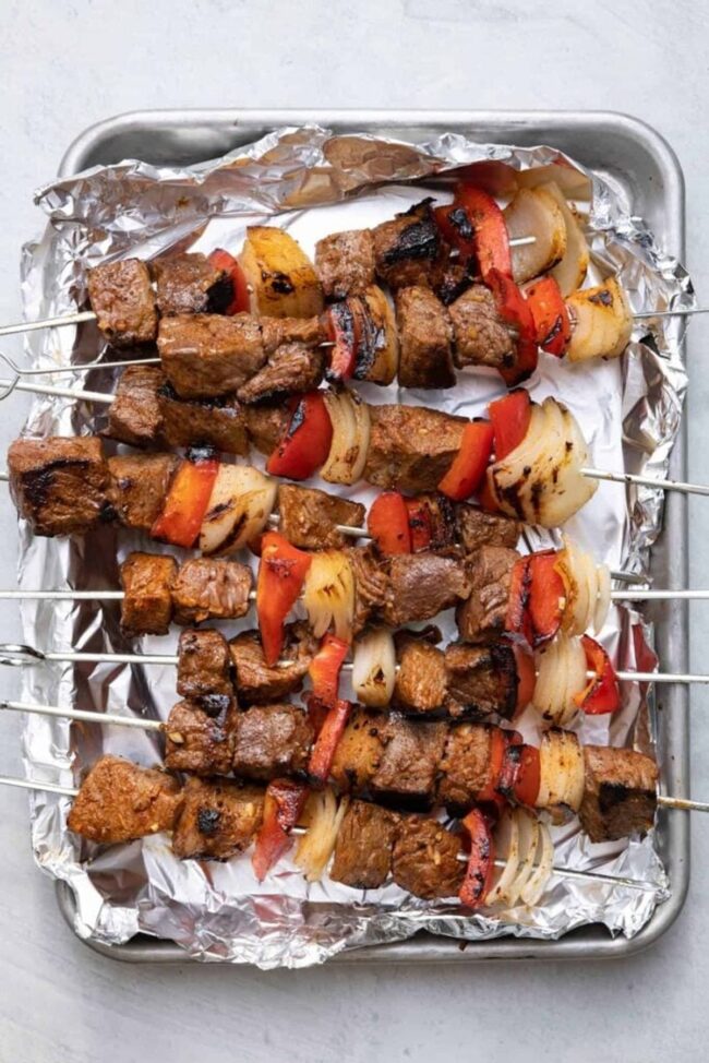 BBQ Beef Kebabs