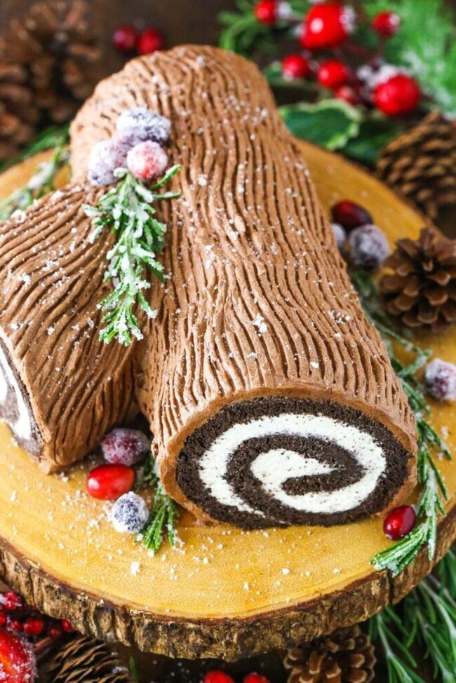 Chocolate Yule Log