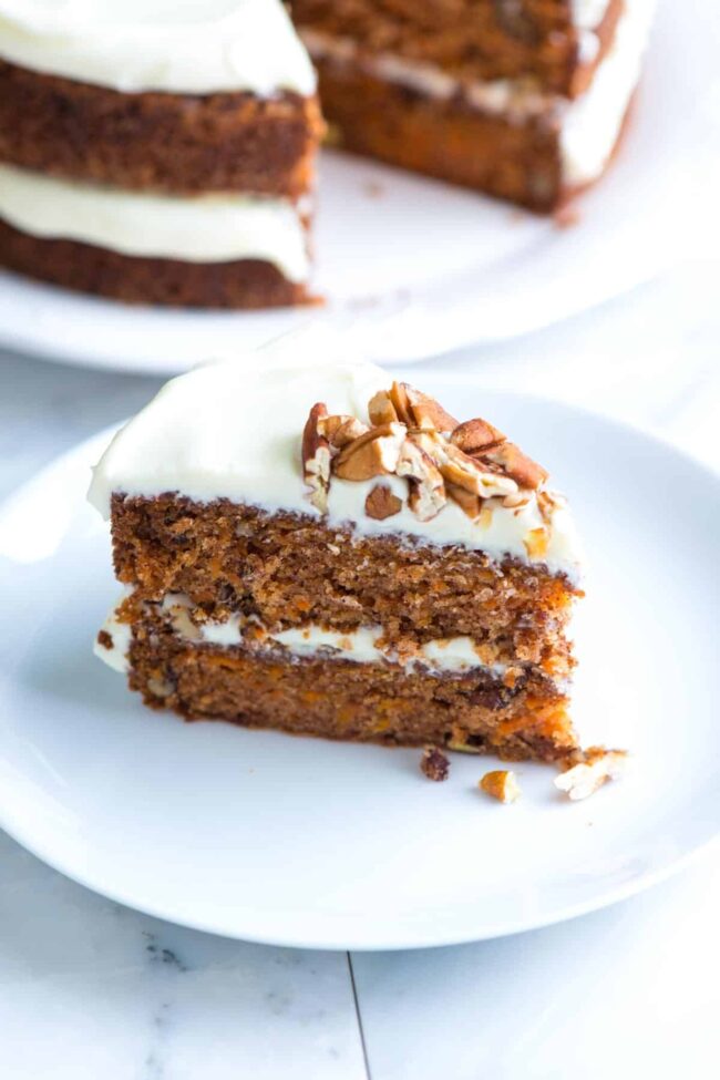 Cream Cheese Frosted Carrot Cake