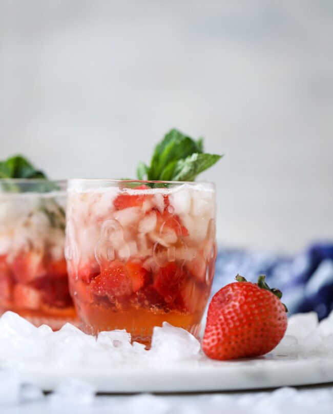 Strawberry Ginger Smash