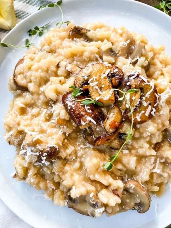 Mushroom Risotto