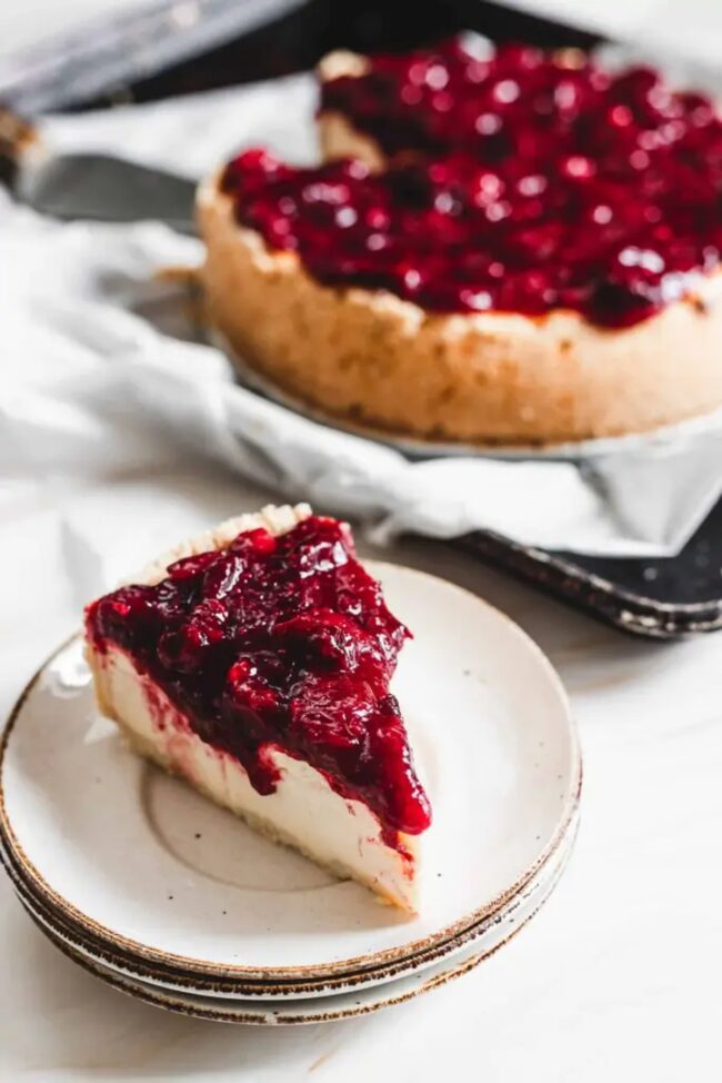Cranberry Cheesecake