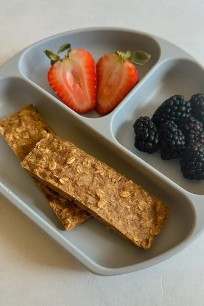 Honey Apple Oat Bars