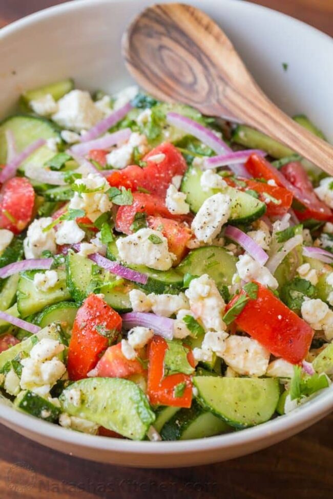 Cucumber Feta Salad