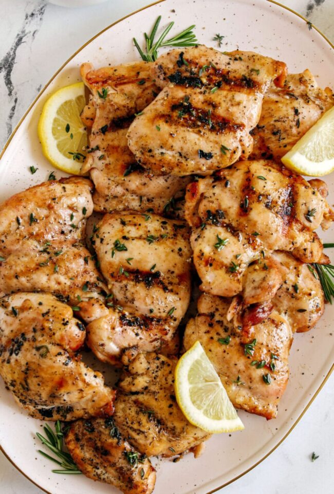 Grilled Lemon Herb Chicken