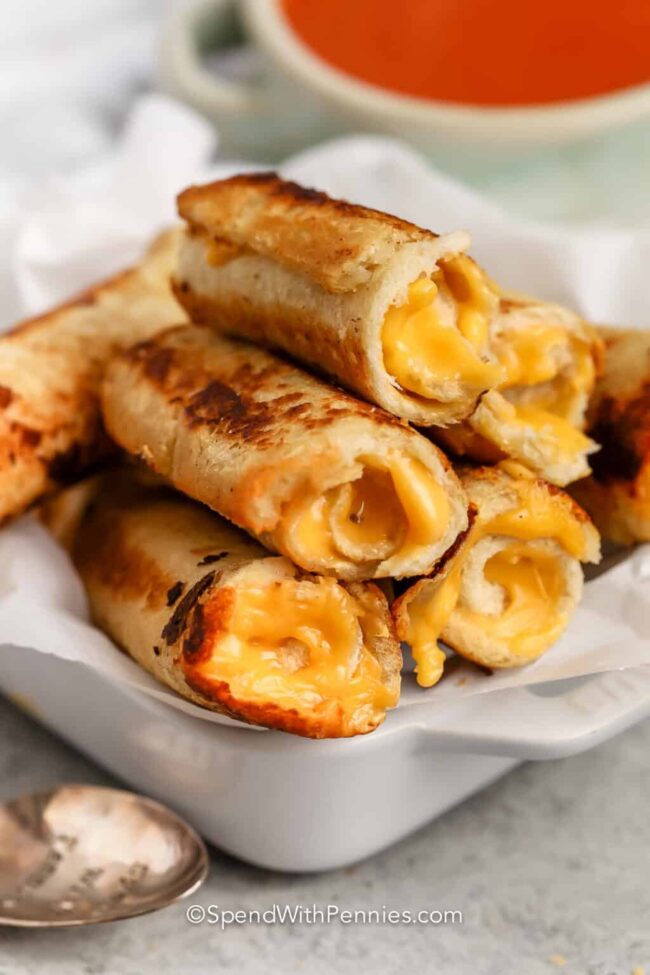 Grilled Cheese Roll-ups