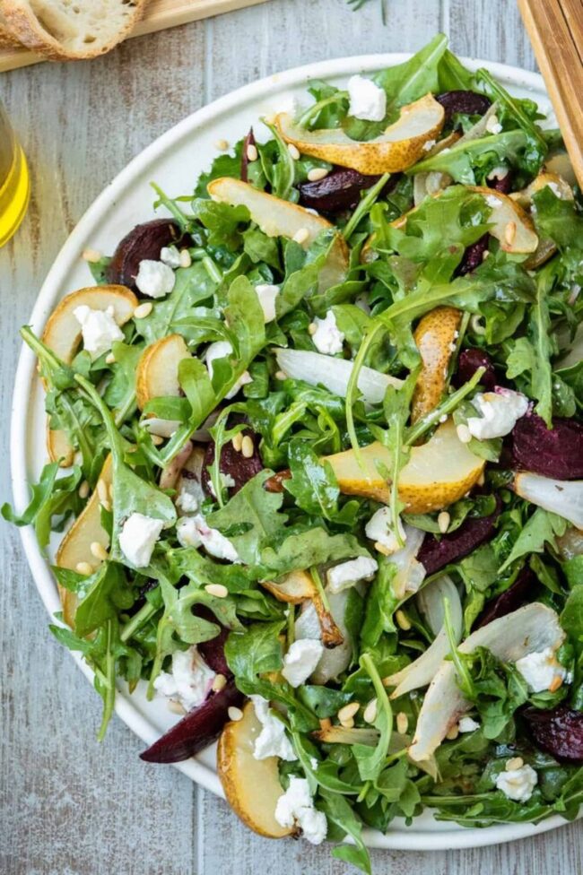 Beet Goat Cheese Salad