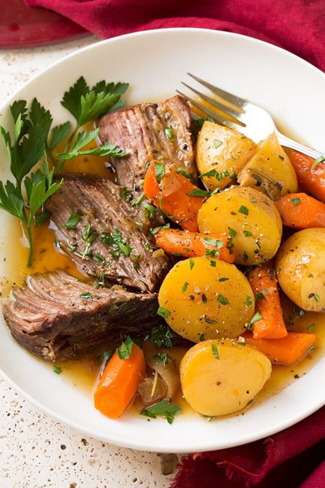 Beef Chuck Roast with Potatoes