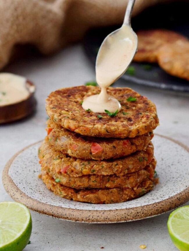 Lentil Breakfast Patties